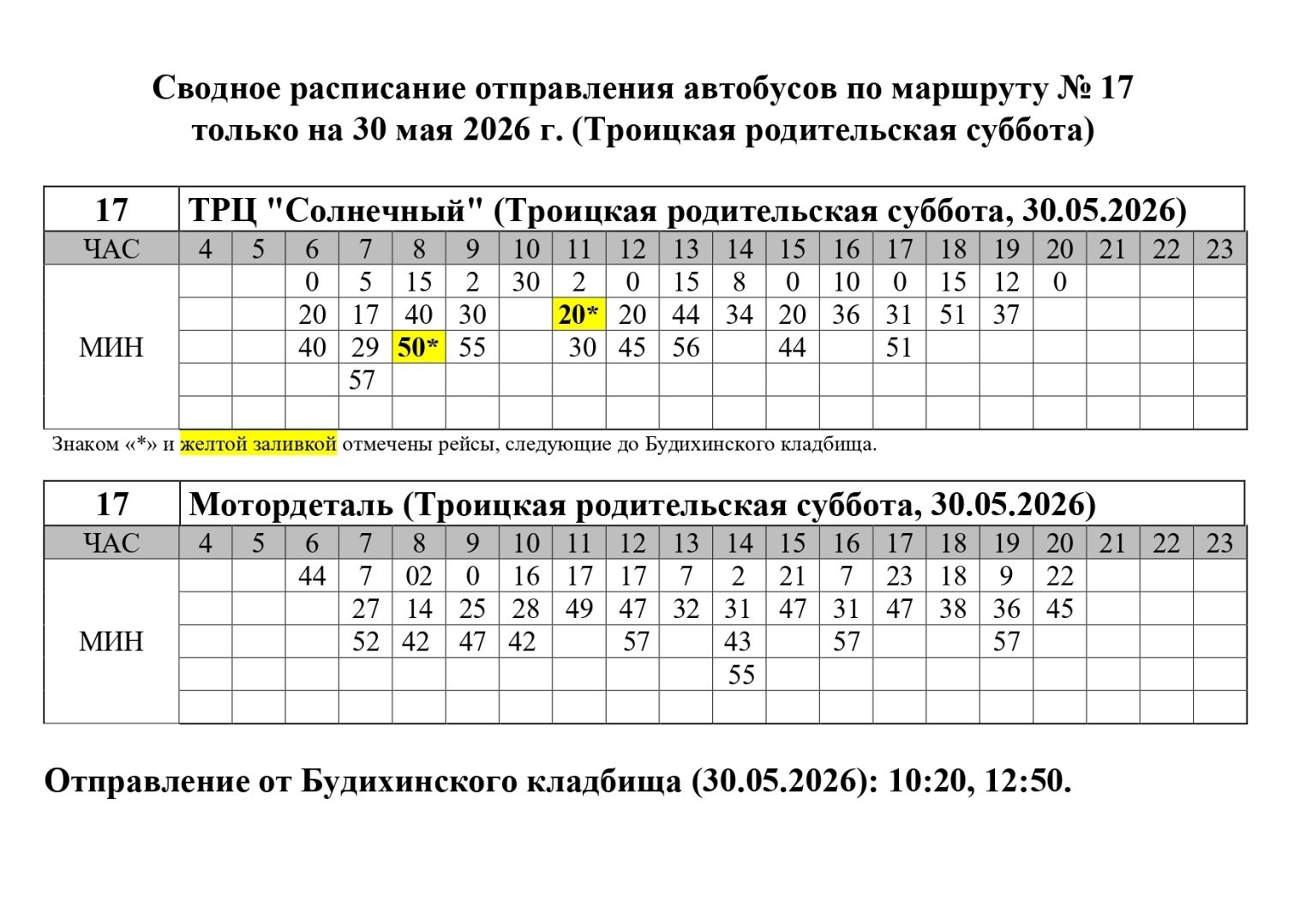 Костромичей довезут до Будихинского кладбища без пересадок в родительскую субботу