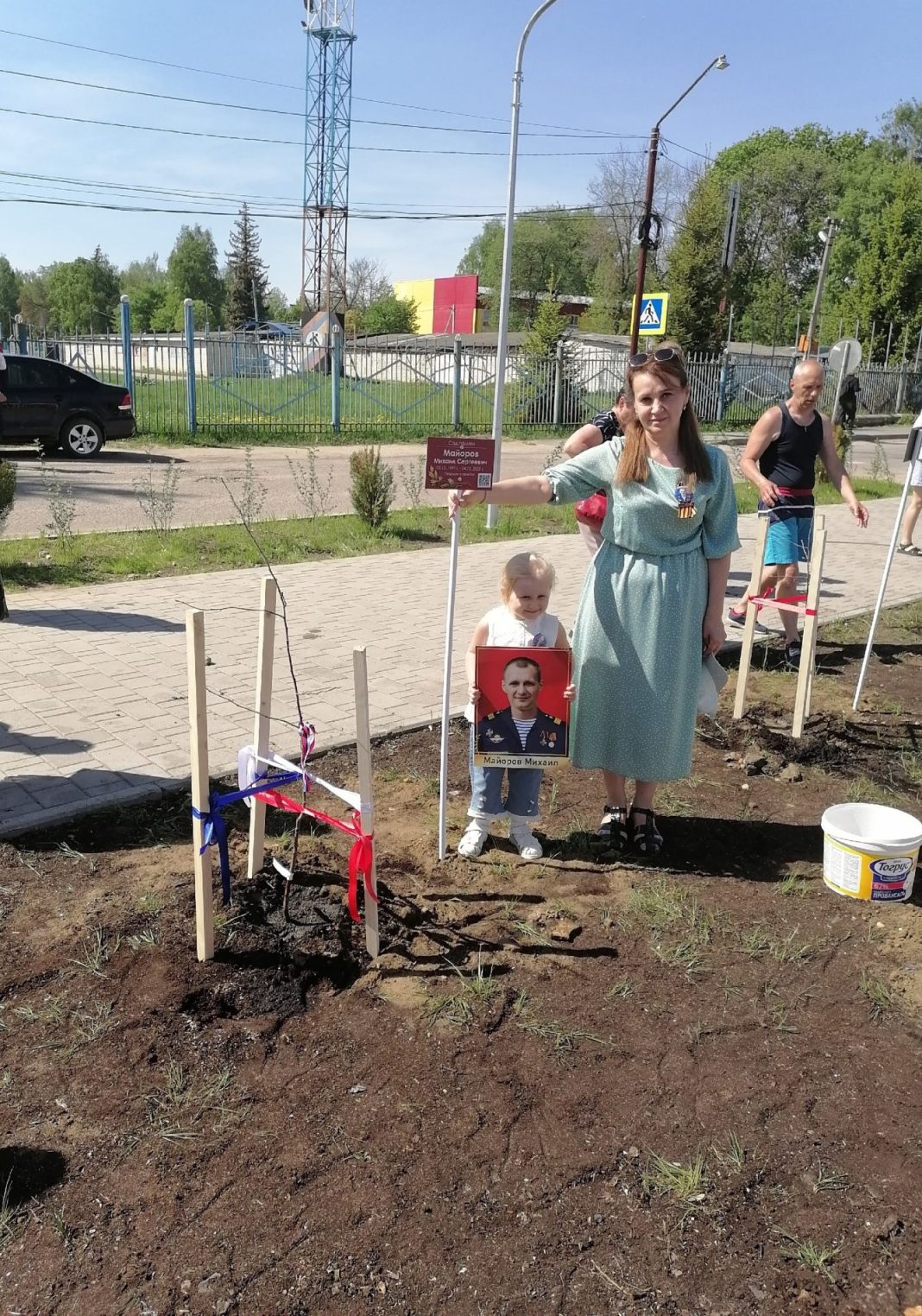 В Нерехте Костромской области высадили «Сад памяти» в честь погибших героев СВО