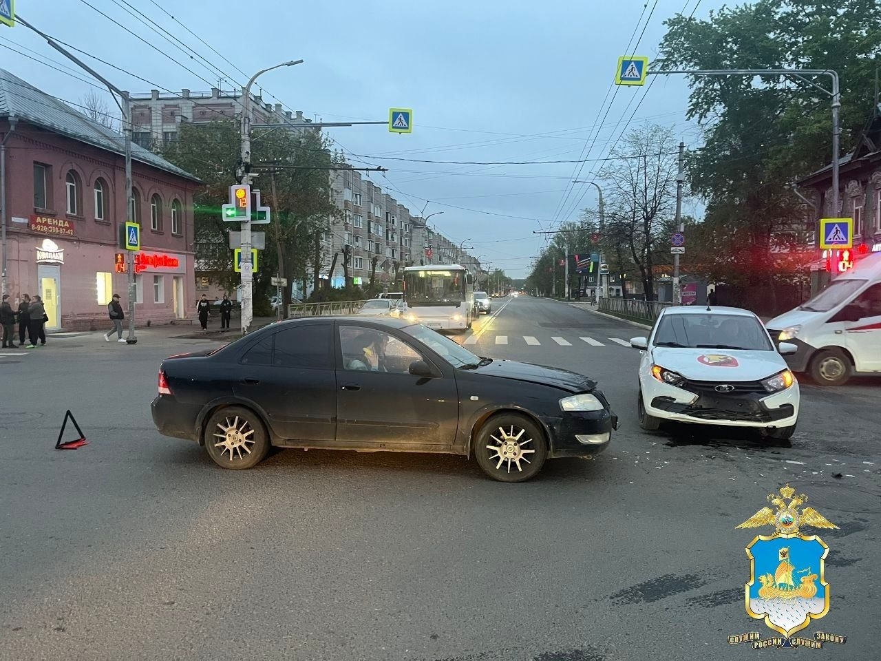 В Костроме в ДТП на перекрёстке пострадал 7-летний ребёнок