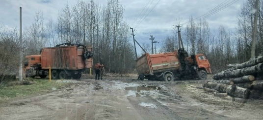 В Шарье дороги после работ превратились в месиво