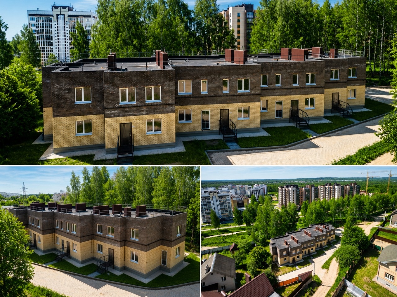 Дом вместо квартиры: где в Костроме продают таунхаусы