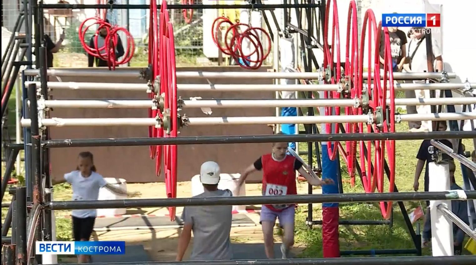 В центре Костромы выбрали лучшего ниндзя