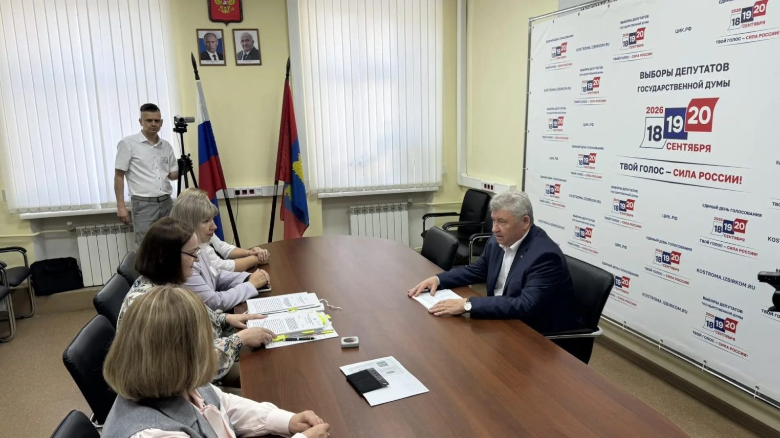 Алексей Анохин первым подал документы на выборы в Госдуму от Костромской области
