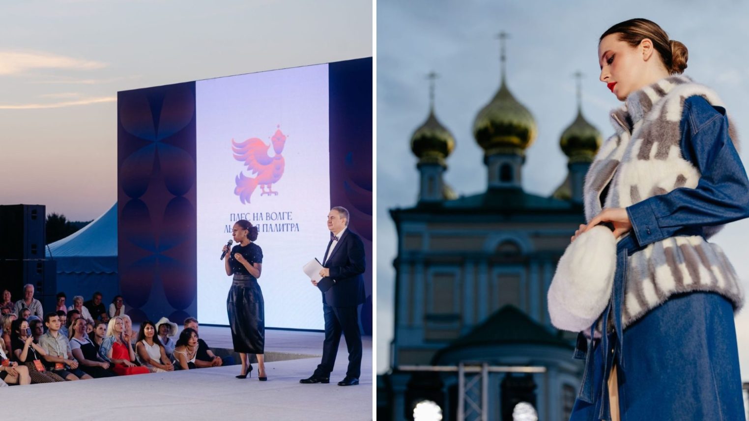 Костромской бренд «Судиславские меха» ярко дебютировал на ХХ фестивале моды имени Вячеслава Зайцева «Плёс на Волге. Льняная палитра»