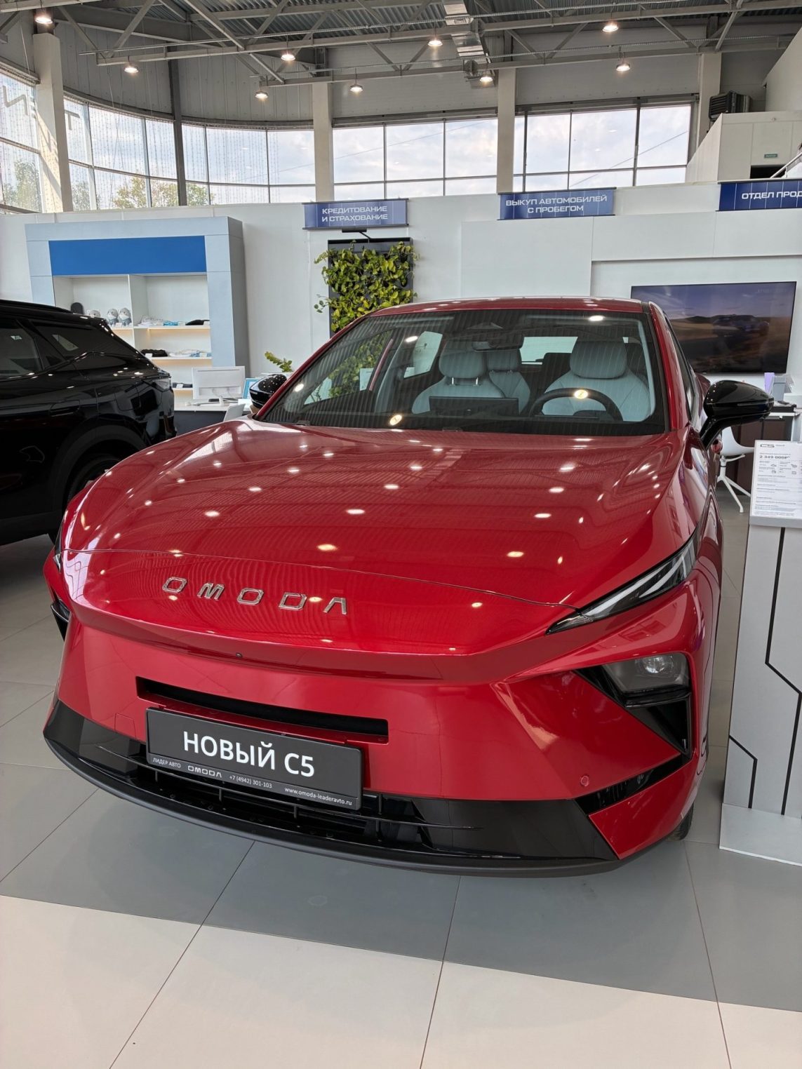 OMODA C5 в Костроме: о дизайне говорят цифры, а о характере — дороги