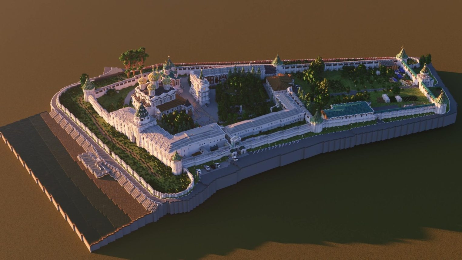 Костромской монастырь теперь можно потрогать мышкой: Ипатий воссоздали в Minecraft