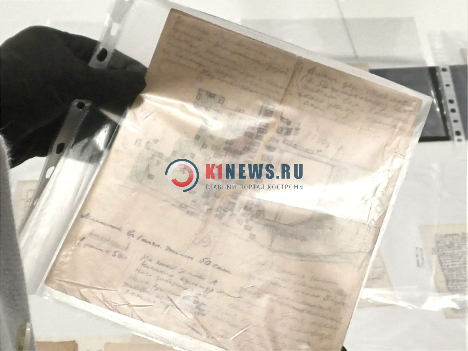 В фонд Костромского музея передали загадочную карту и дневники Ефима Честнякова
