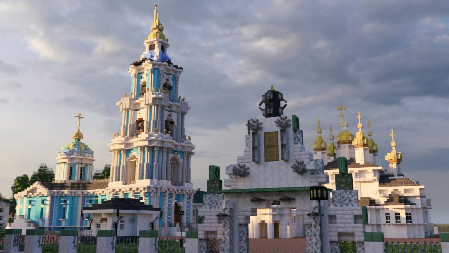 Разрушенный почти век назад Костромской кремль воскресили в Minecraft