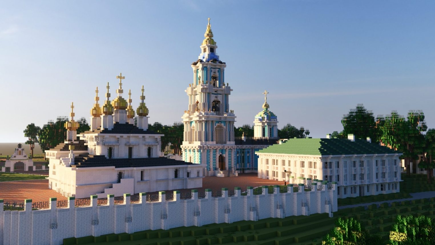 Разрушенный почти век назад Костромской кремль воскресили в Minecraft