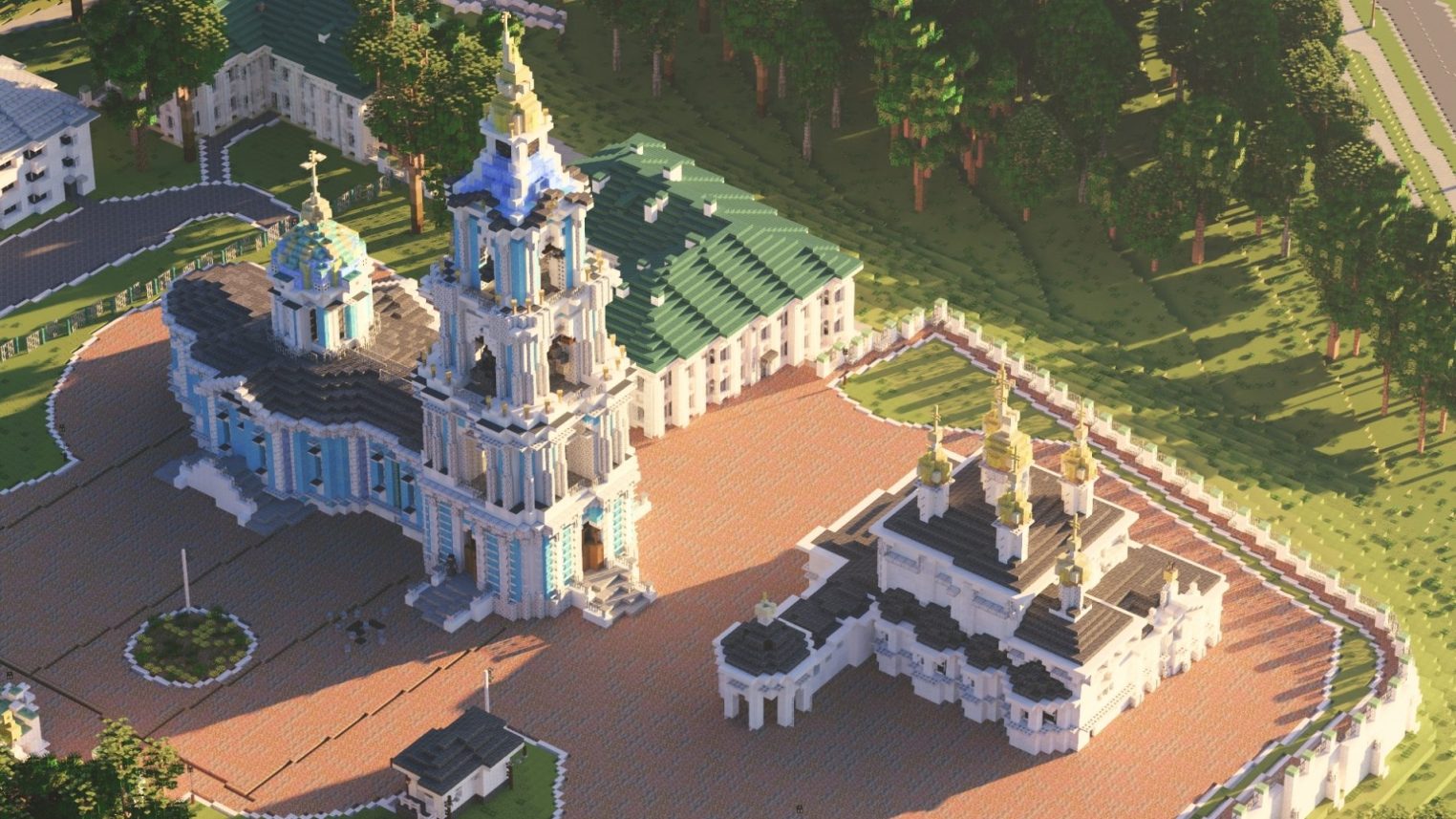 Разрушенный почти век назад Костромской кремль воскресили в Minecraft
