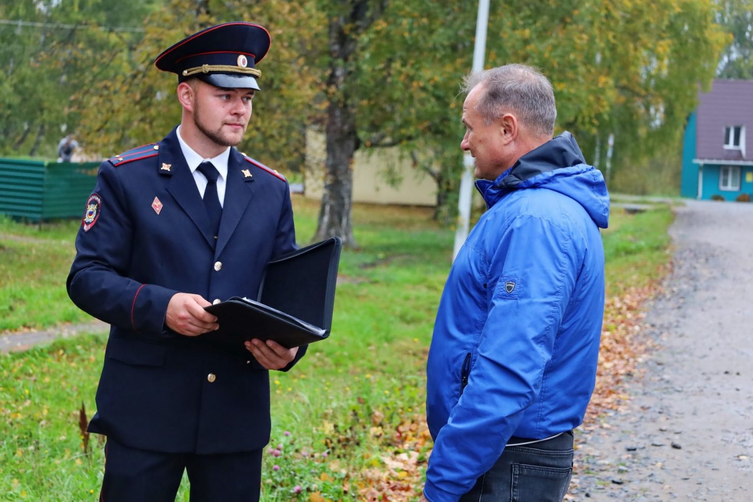 Лучшим народным участковым Костромской области стал полицейский из Павино