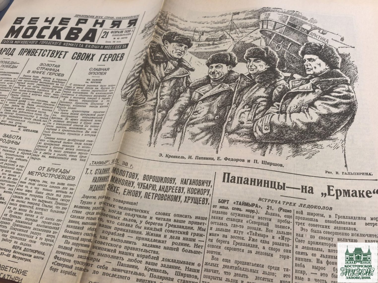 Закаты, айсберги и киты: в Костроме откроется уникальная выставка о полярных буднях