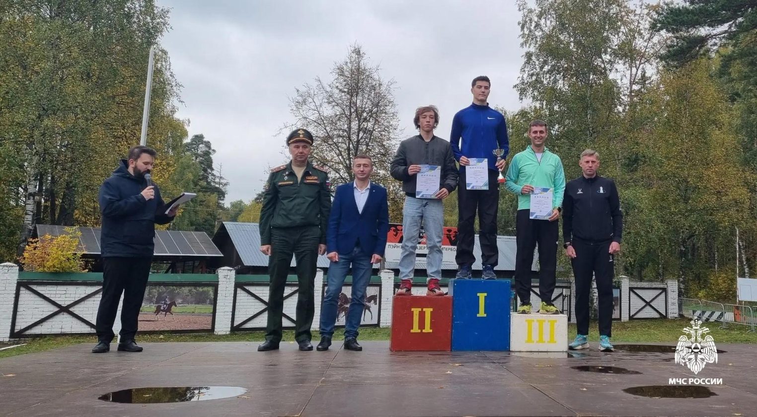 Костромской спасатель завоевал бронзу на "Кроссе нации"