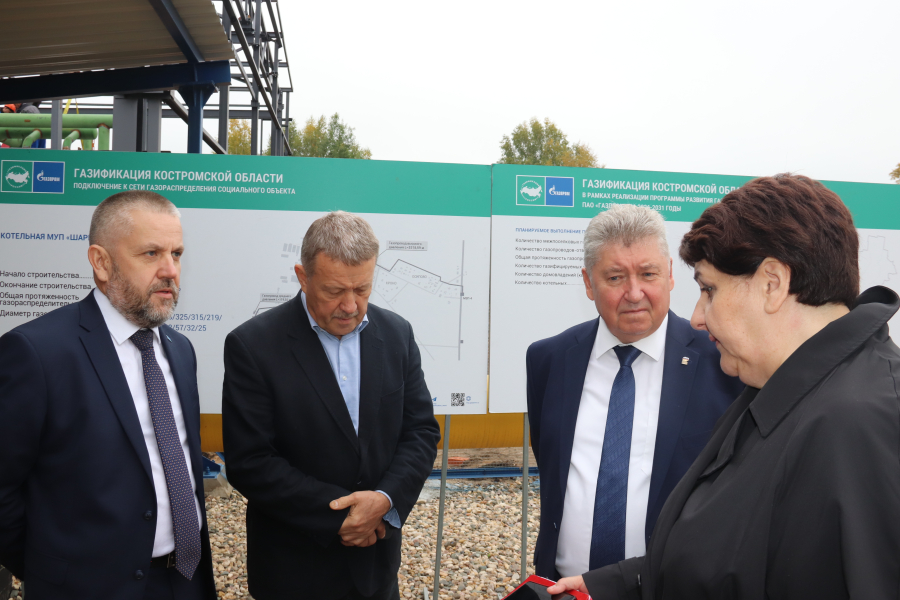 «Газ пришел в Шарью»: городскую ТЭЦ подключили к природному газу
