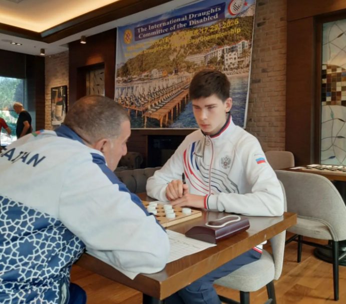 Костромич Денис Рябинин привез из Турции два золота чемпионата мира по шашкам