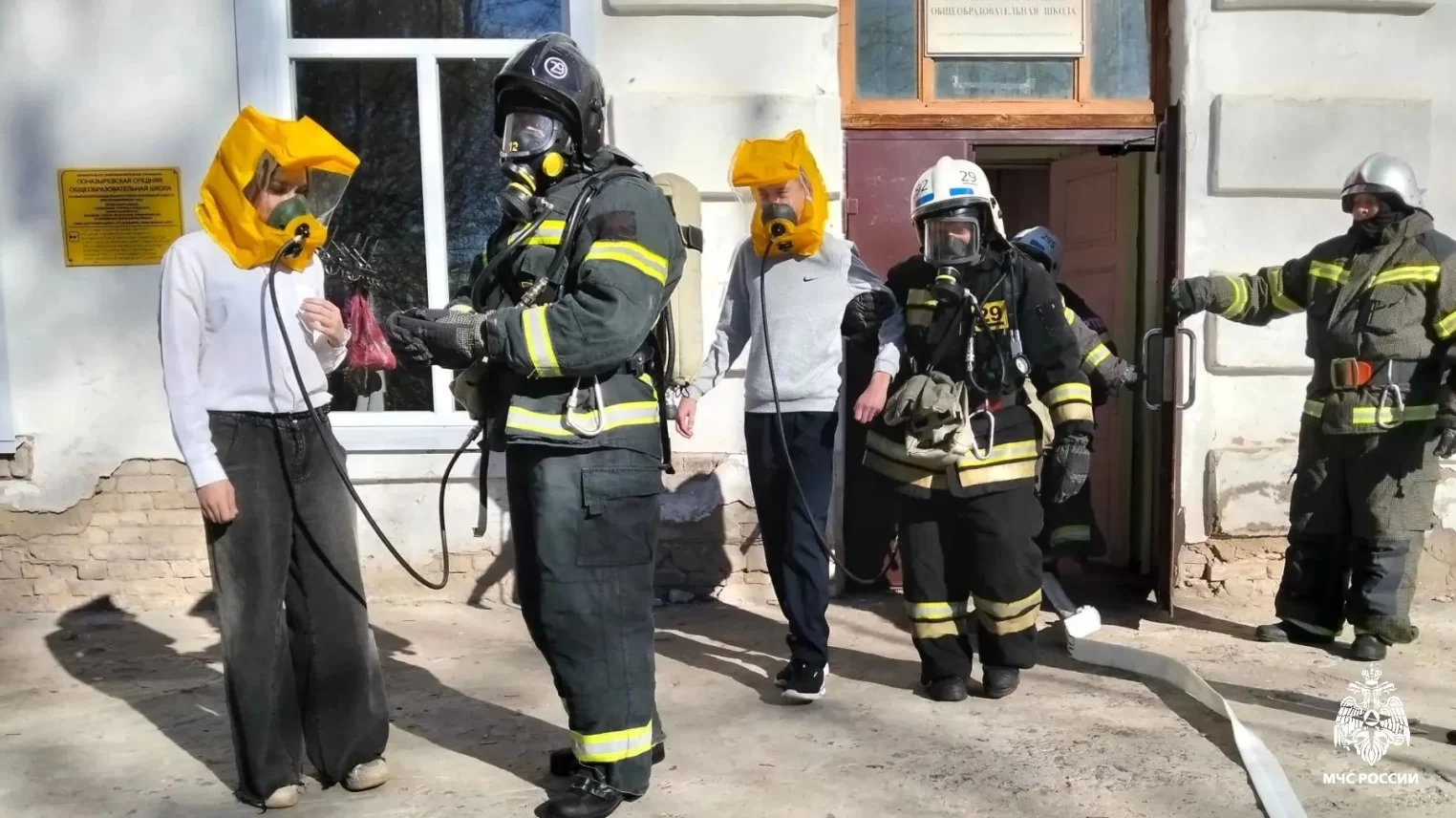 В Поназырево Костромской области «загорелась» школа