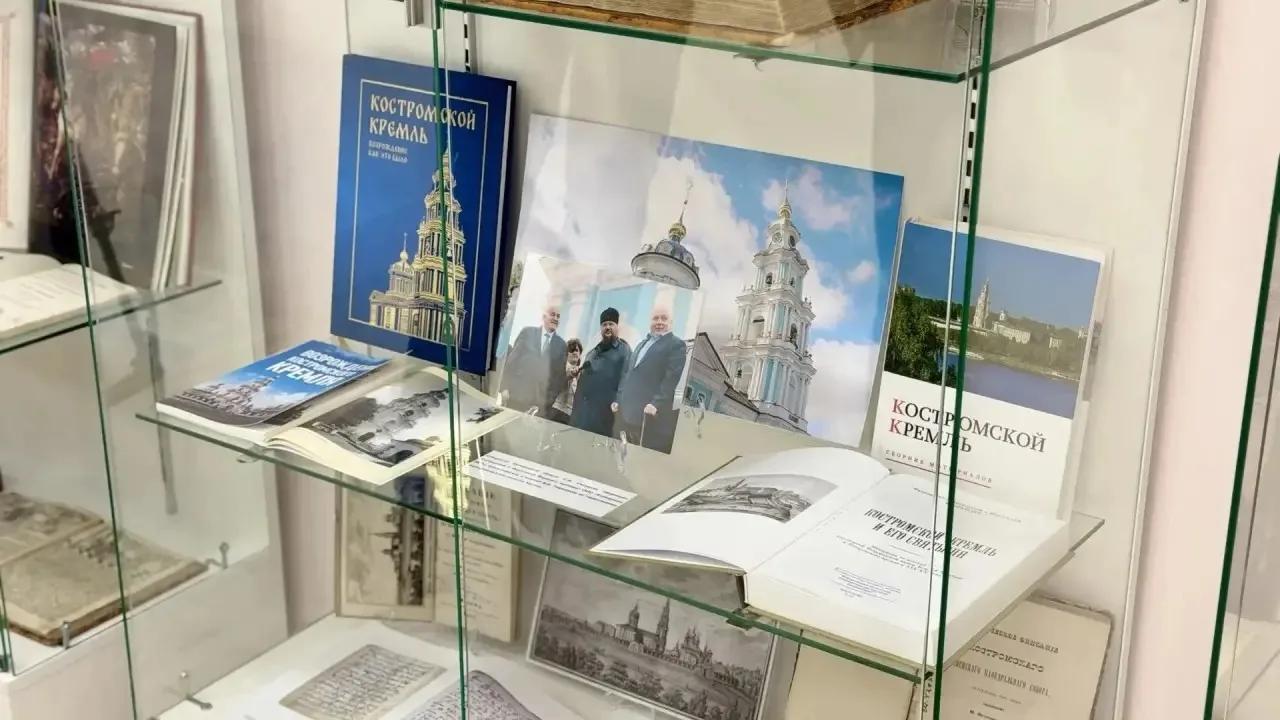 В областной библиотеке Костромы заработал воссозданный литературный музей