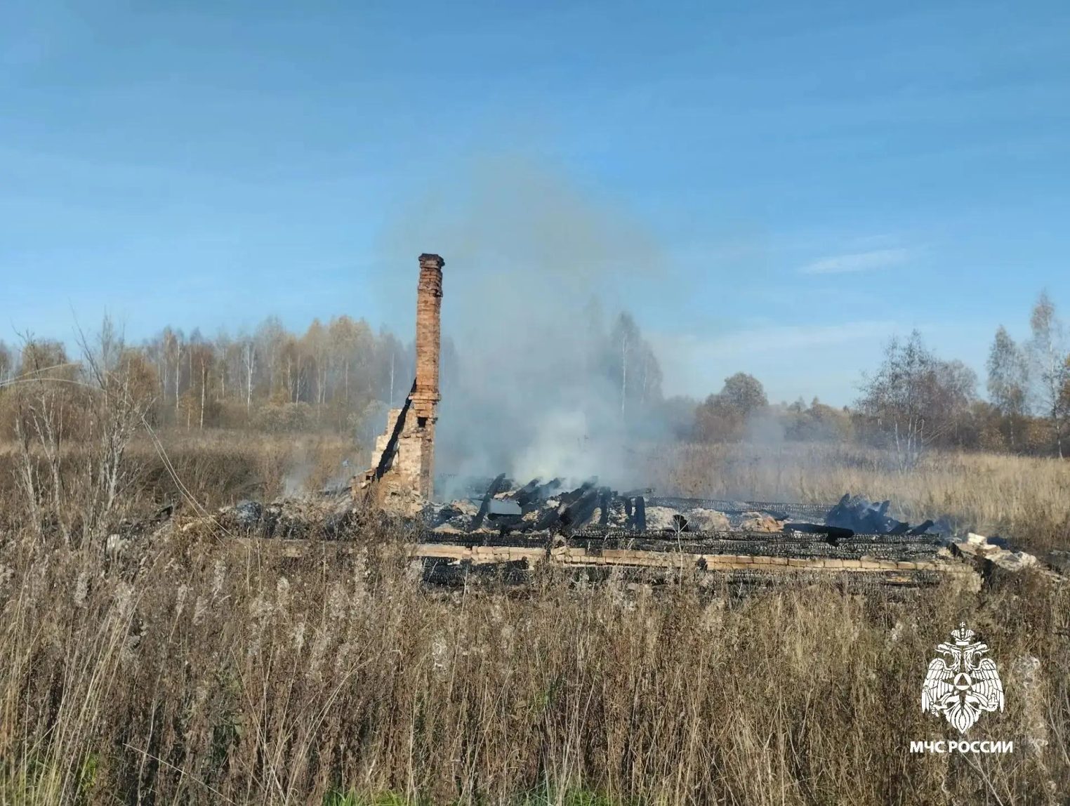 В Костромской области пожар оставил селян без дома