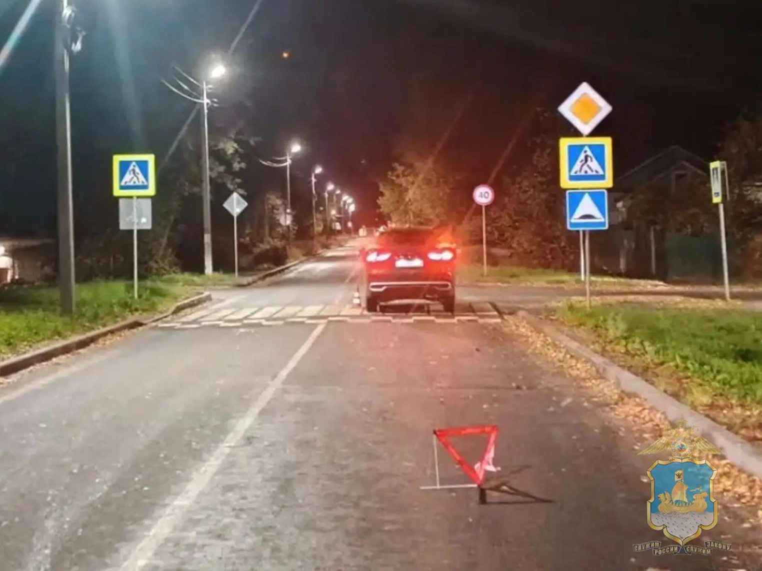 В Нерехте машина сбила юного велосипедиста на зебре