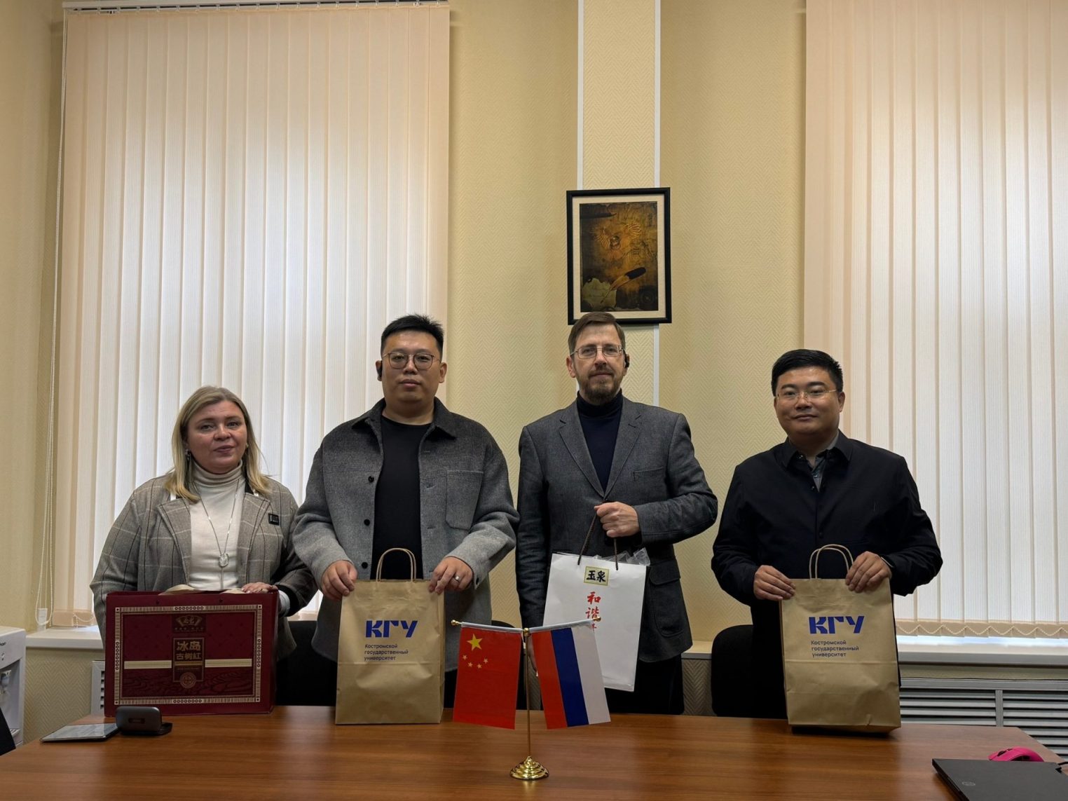 Костромские студенты смогут учиться за границей: КГУ подписал соглашение с китайским училищем